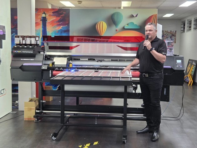 Game changer: Jason Hay, national sales manager at Mimaki Australia
