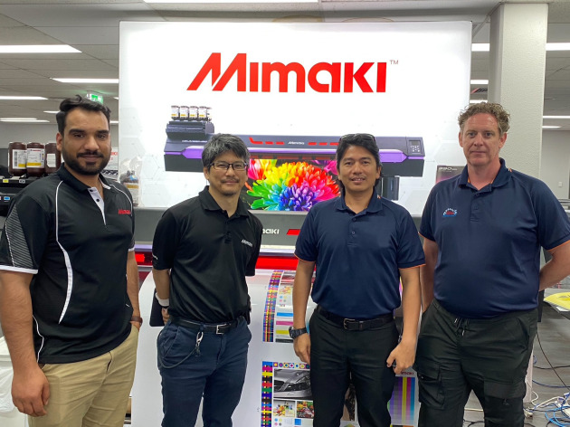 Adding new engineers: Mimaki tech team