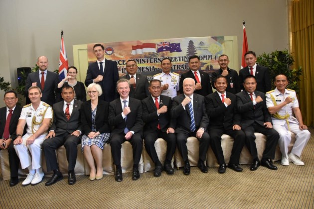 Minister Pyne met his Indonesian counter-part over the weekend. C. Pyne via Twitter