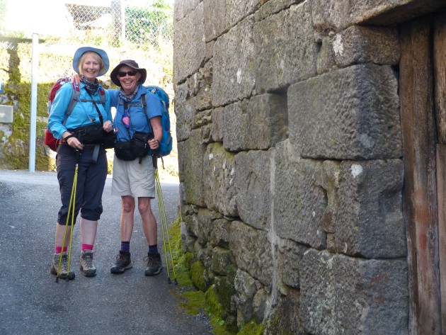 Monica (L) and Alison has walked several Caminos together. Image supplied