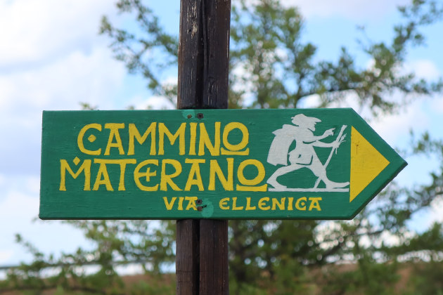 The Cammino Materano is made up of Roman roads, medieval streets and cobbled paths. Image supplied
