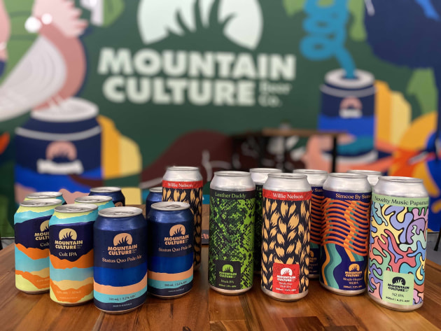 Some of the 111 beers made by Mountain Culture this year. Image: Food & Drink Business.