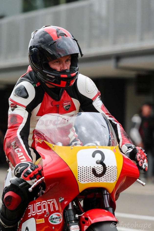 Riding high: Mulligan on the circuit