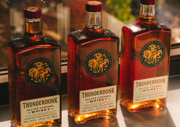 New Zealand&rsquo;s Scapegrace Distilling Co. has launched its award-winning salted caramel flavoured whisky, ThunderDonk, into the Australian market.
Source: Scapegrace
