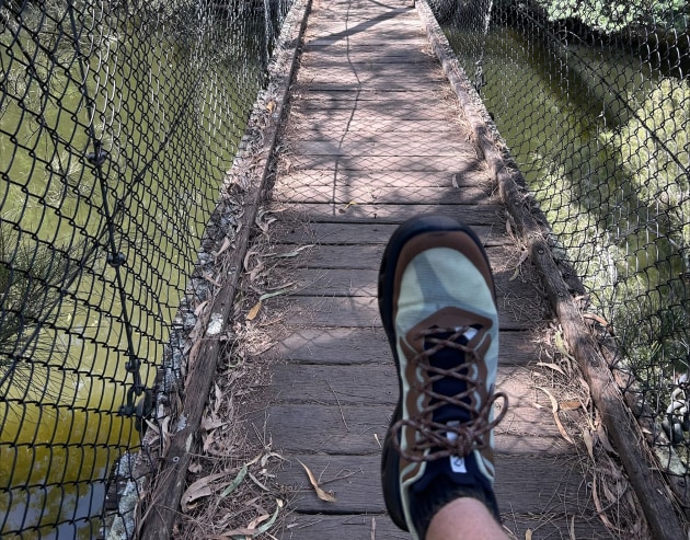 Testing out ECCO’s new Biom 720 Breathru hiking shoes.