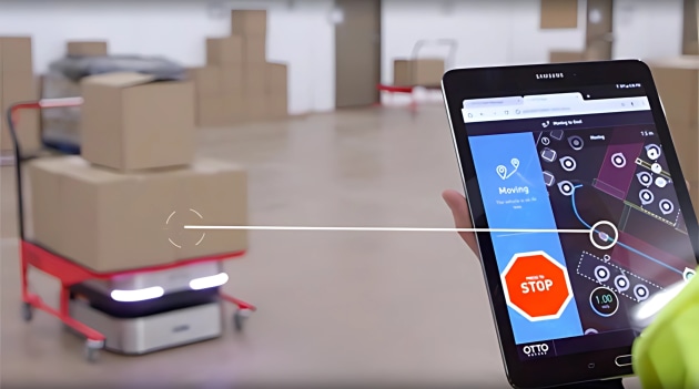With Otto AMRs, HMPS automation extends beyond the packaging cell to the warehouse door – delivering seamless, safe flow of products through the entire operation,