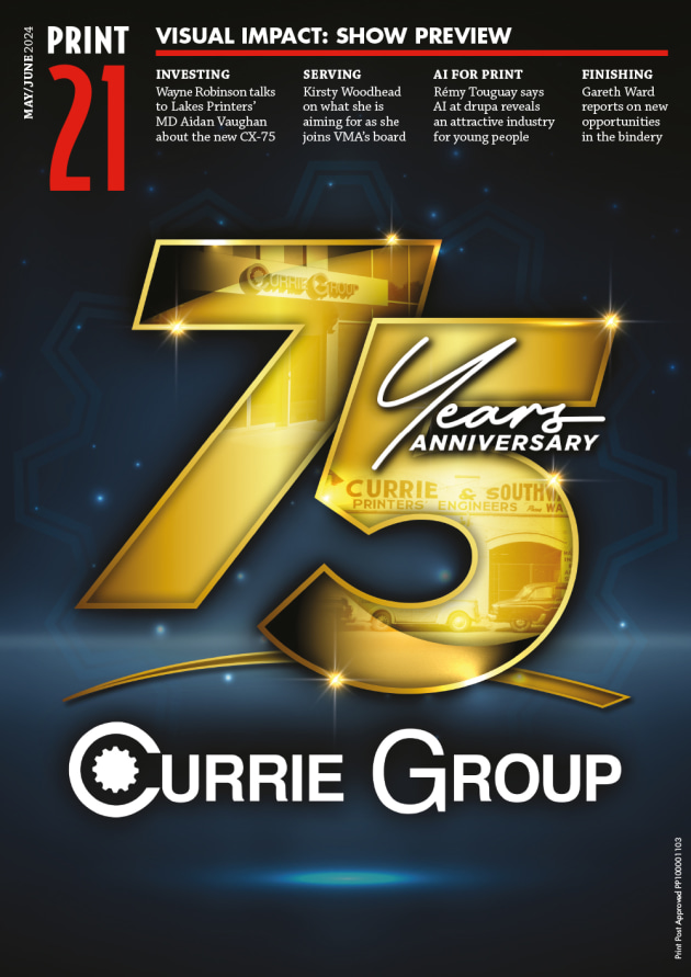 Being mailed: Latest Print21 magazine