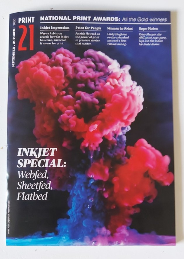 Out now: Print21 latest issue, inkjet special