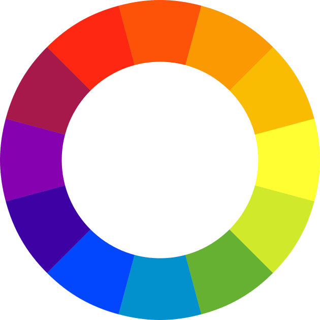 Having an understanding of colours can make a huge difference to your images. To identify complimentary colours, pick a colour on the colour wheel and draw a straight line across the wheel. This is the colour’s compliment. 