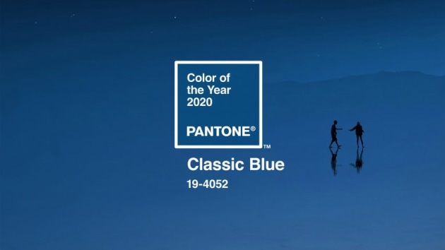 Trust, peace, and tranquillity: Pantone names Classic Blue as 2020 Colour of the Year (Image: Pantone)