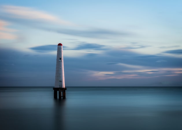 © Paul Dyke, 'Port Melbourne Beacon' - What an incredible celebration of the colour blue! There were so many great images in this month, from close-ups, to landscapes, to portraits and more.