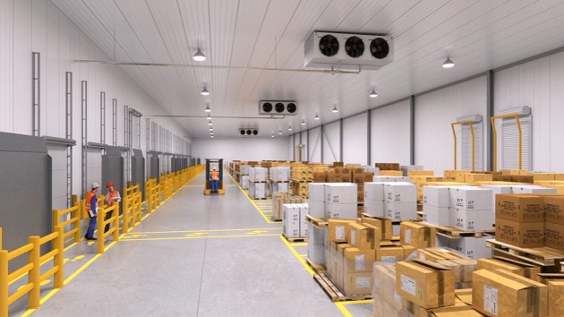 PFD provided Food & Drink Business with interior and exterior site renders of the planned facility.
Source: PFD Food Services