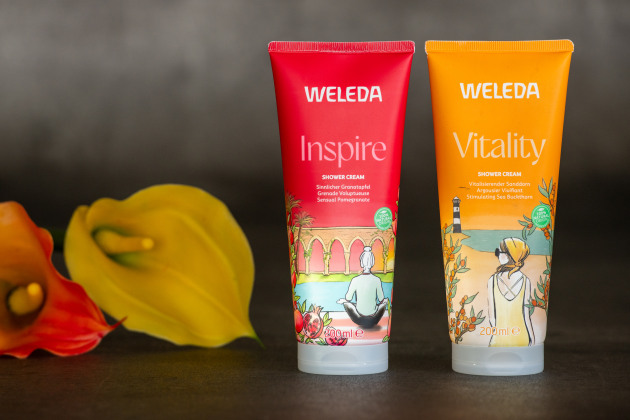 Plastic award winner: lAlbéa Tubes redesigned shower gel tube for Weleda