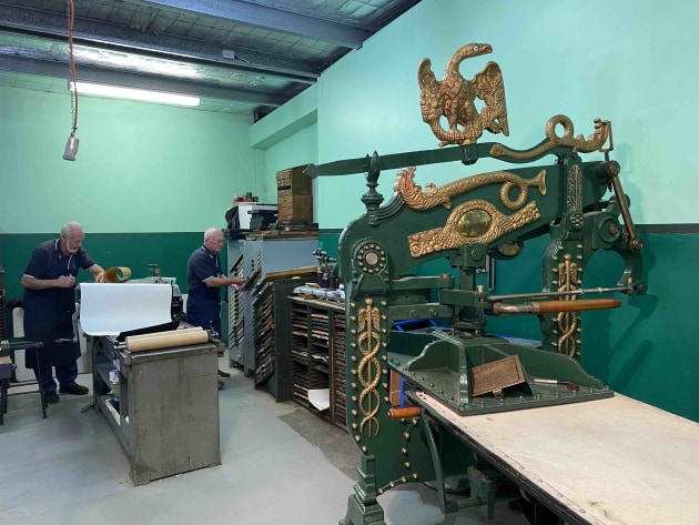 A working Museum featuring Linotype and Letterpress machines: The expert presentations will be followed by live demonstrations