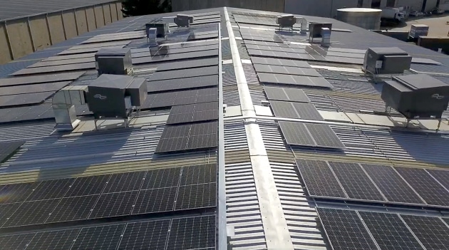 Solar power: From the Prima roof