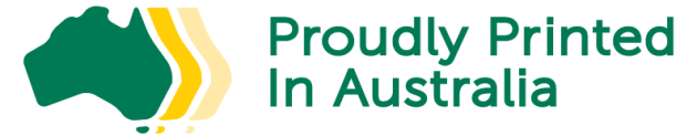 Free for printers to use: new logo to indicate printed in Australia