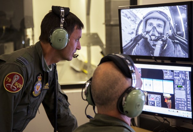 RAAF instructors conduct a Hawk Training Evolution at RAAF Base Pearce in Western Australia. (Defence)