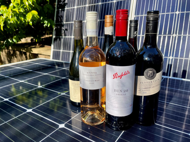 By 2024, all TWE’s wines including Penfolds; Wolf Blass; Pepperjack; Wynns; and Squealing Pig will be made using 100 per cent renewable energy. (Image: Treasury Wine Estates)