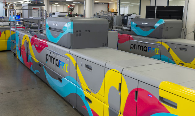 Serving growing demand: Prima PMI has installed ten new Ricoh 9500s