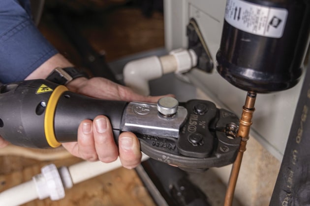 Technicians can learn to press with minimal training.