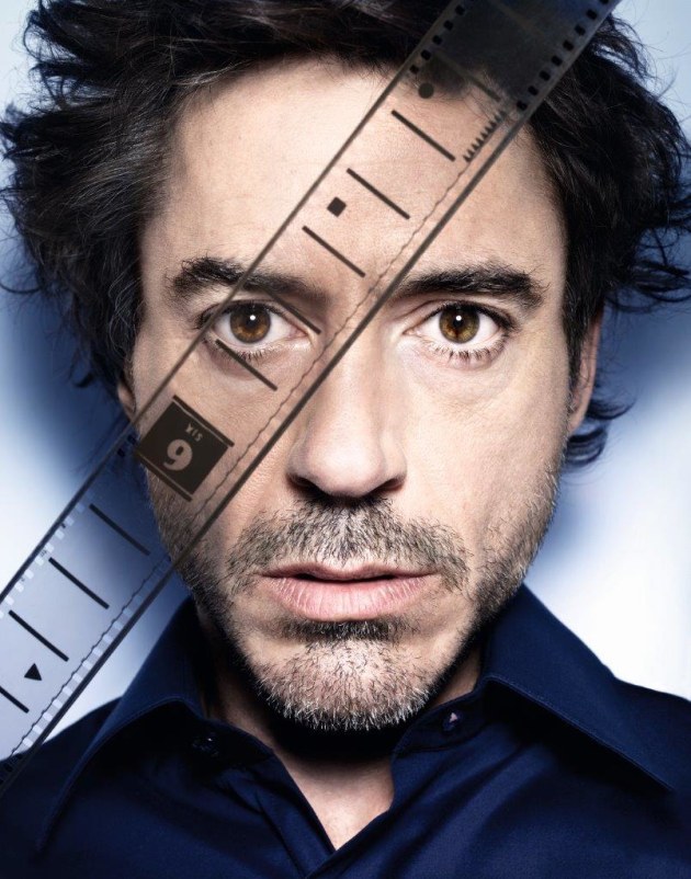 © Rankin. Robert Downey Jr.Shot for Entertainment Weekly, Issue 1021-1022, 2008.