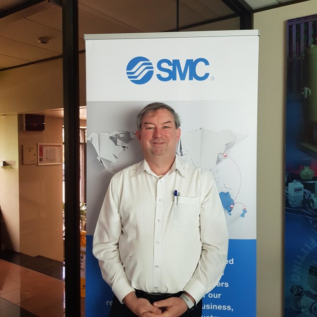 Robert Taylor, product specialist for SMC ANZ.