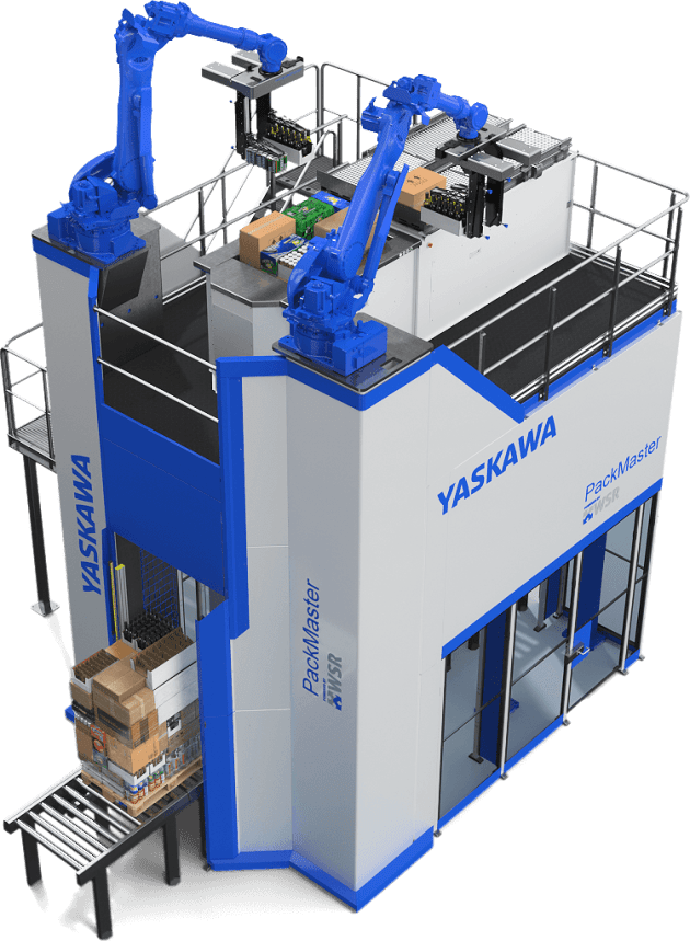 Top view of the Packmaster