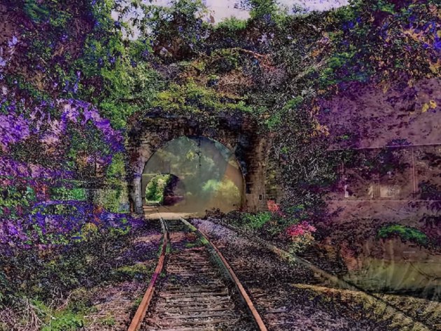 DABUS, A Recent Entrance to Paradise, 2012, artificial intelligence–designed image. Photo: Stephen L. Thaler.