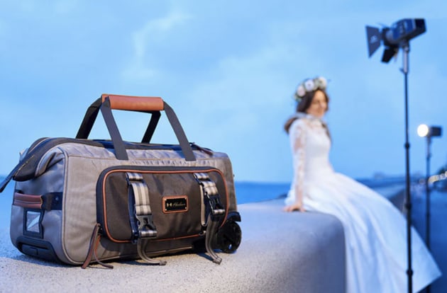 Harlowe x Corbin Gurkin Present the Emerson Edition for Travel & Wedding Lighting Kit. Image: Harlowe