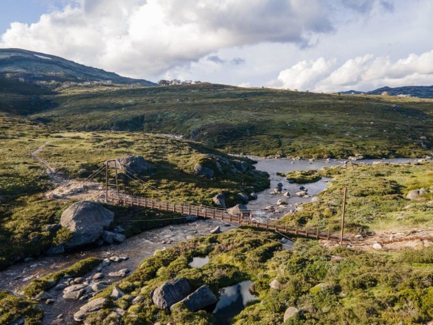 The first part of the Snowies Alpine Walk. Boen Ferguson/DPIE