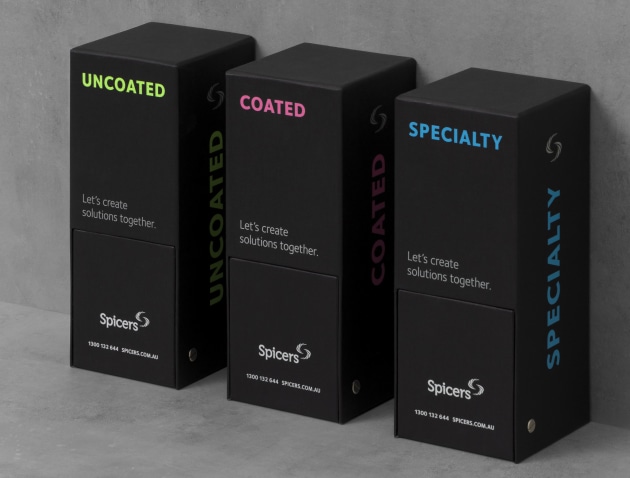 New swatch kits for commercial and digital medias: Spicers