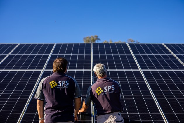With this project, the company has become one of the first wineries in Australia to operate entirely off-grid. 
Source: Lowe Family Wine Co.