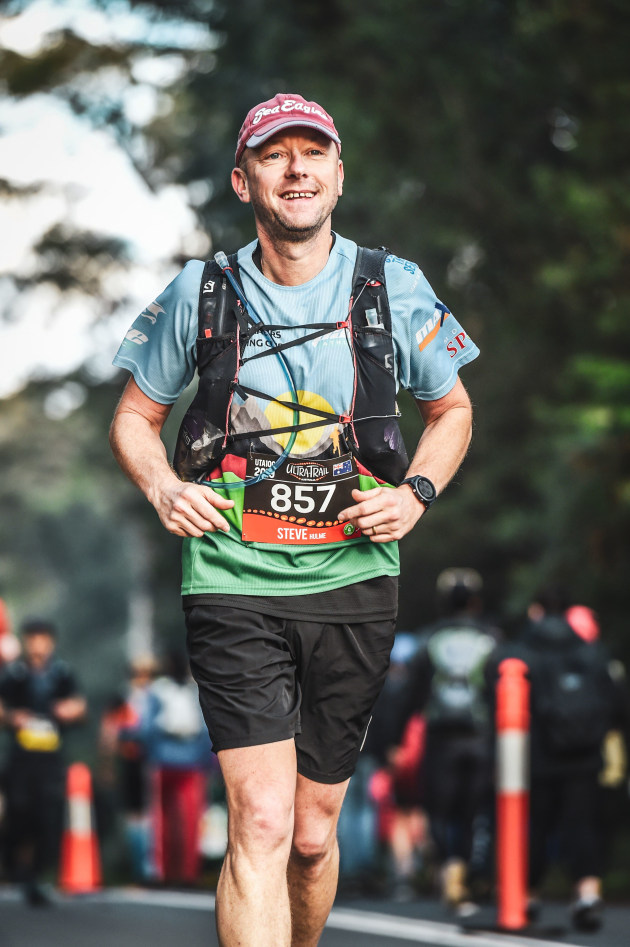 Ultra marathon: Steve Hulme, AO Print & Mail