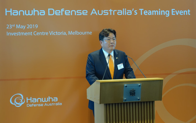 Hanwha Defence CEO Sungsoo Lee.
Nigel Pittaway