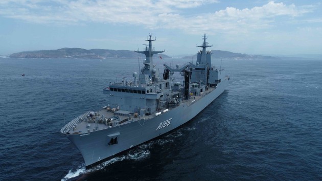 NUSHIP Supply, the lead ship for the RAN's new Supply class Auxiliary Oiler Replenishment (AOR) ships, successfully completed its Sea Acceptance Trials in Ferrol, Spain last week. (Navantia)