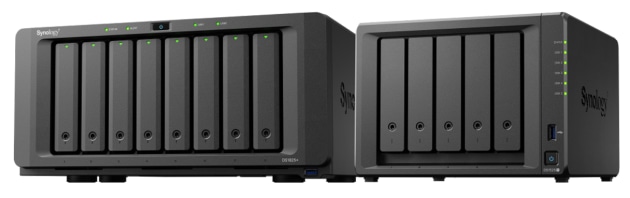 The Synology DS1825+ and DS1525+ models.