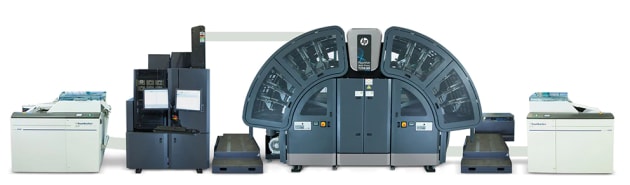 Challenging offset: HP T250 HD with Brilliant Inks