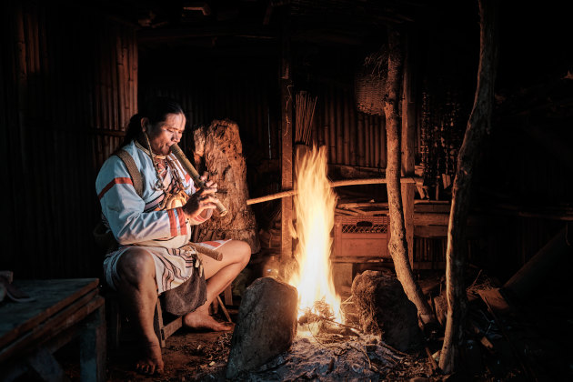 © Dylan Goldby - By dragging the shutter, I was able to get the tendrils of fire you see here. Then, on top of that, I popped a flash to make sure my subject was illuminated well and frozen in time despite the slow shutter speed. Fujifilm X-T2 + XF 35mm f/1.4, f/3.6, 1/4, ISO 400.