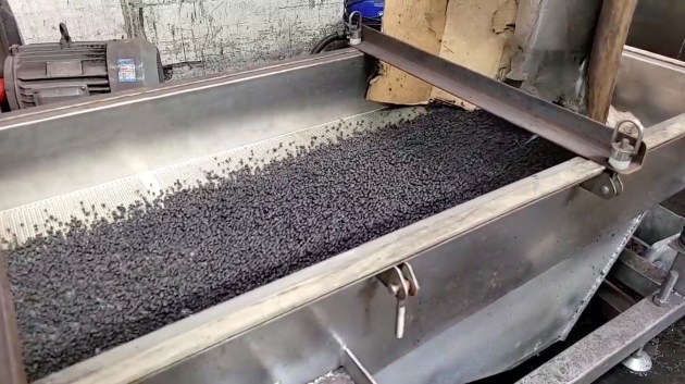 A critical part of their process is the separation on unwanted materials in their plastics mix.