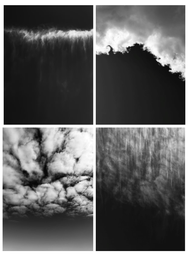 Black & White category runner-up, Tarnya Hook, Head in the clouds series.