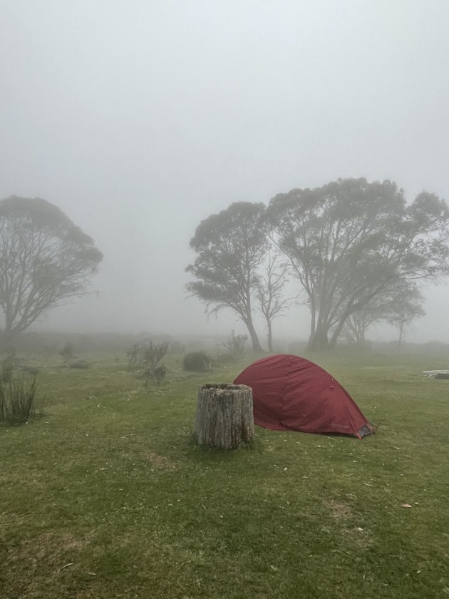 Mountain Designs tent. Image supplied