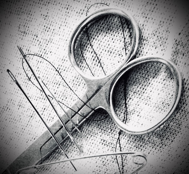 Theresa Mobbs, Eyes needed to thread the eye