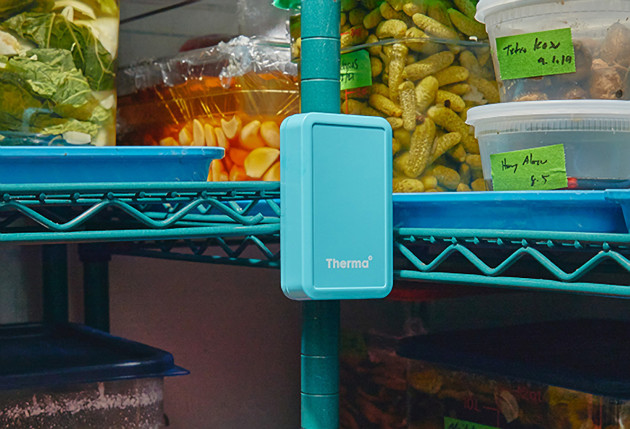 Therma is helping businesses to reduce food waste by using sensor technology to monitor temperature and humidity in real time.