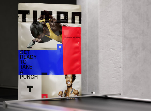 Food safe on fibre-packaging: Xeikon Titon