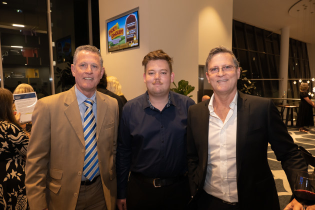 Holistic approach to training: (l-r) Tom Eckersley (managing director), apprentice Mitchell Carnall, and Luke Eckersley (operations manager)