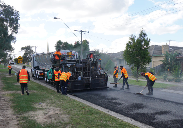 Road to success: TonerPlas, which extends longevity of roads, is already being used by multiple councils throughout Australia for major roadworks.