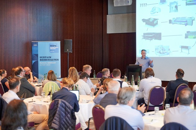 Presenting to 37 Fespa Councils at Fespa: Troy Cavanagh