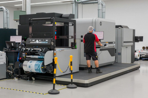 The HP Indigo 200K digital press for flexible packaging forms part of the suite of new investments.