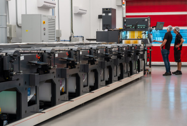 The newly installed Nilpeter FA-26 wide web flexo press is intended to move Ultra ‘up the volume curve’.
