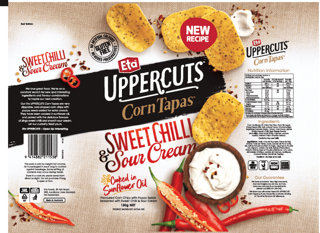 Exceptional: Uppercuts flexo packaging from Perfection